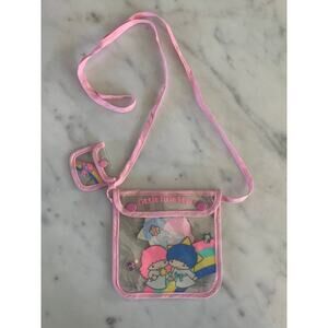 Vintage Sanrio Little Twin Stars PVC Purse